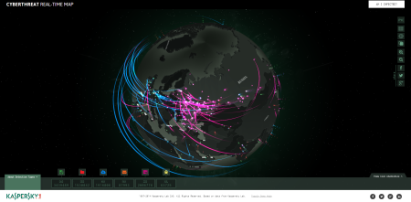 Cyberthreat Real-Time Map