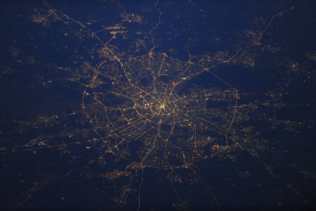 Pogled na Moskvu sa ISS-a